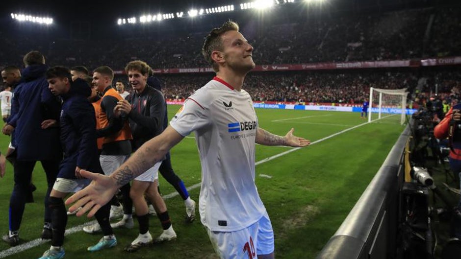 Sevilla - Cádiz: Rakitic saca a los suyos del agujero
