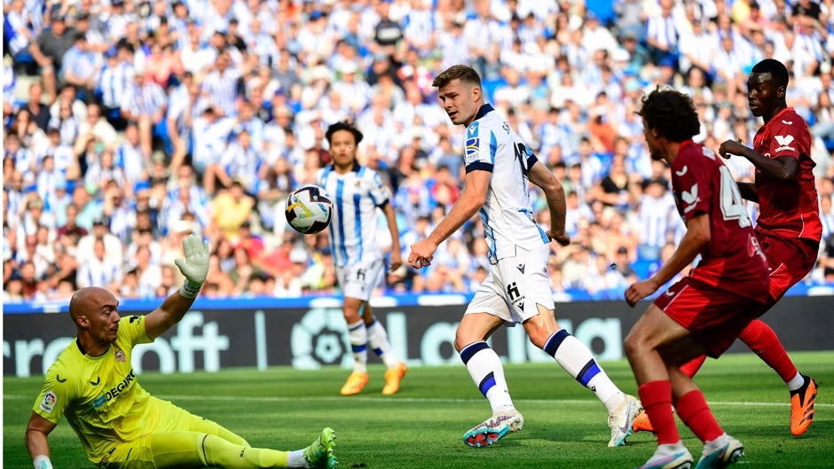 Real Sociedad - Sevilla: resumen, resultado y goles (2-1)