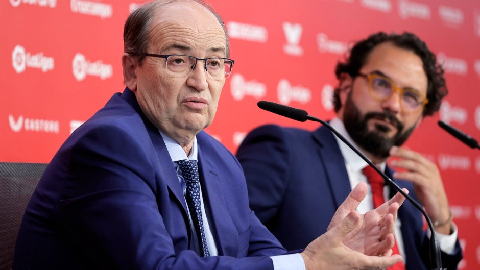 José Castro: «Estamos muy agradecidos a Monchi»