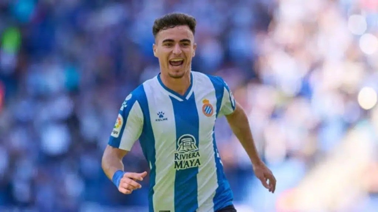 Pedrosa, en un partido con el Espanyol