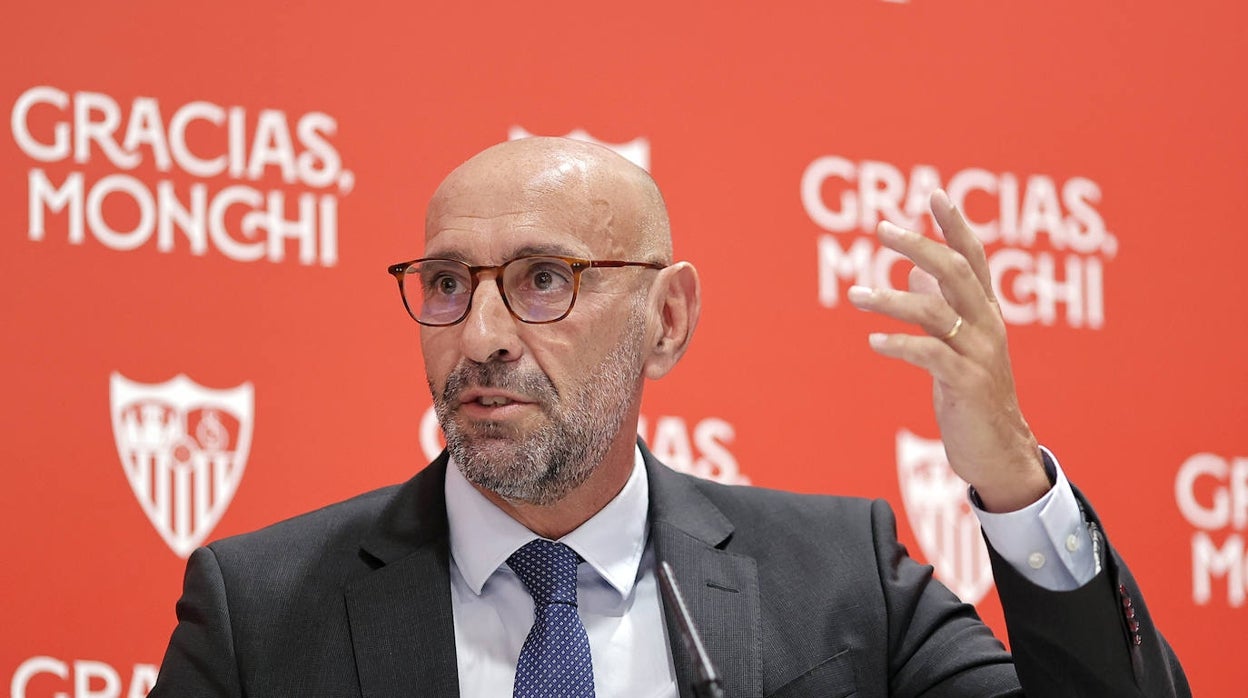 Monchi, en su despedida del Sevilla