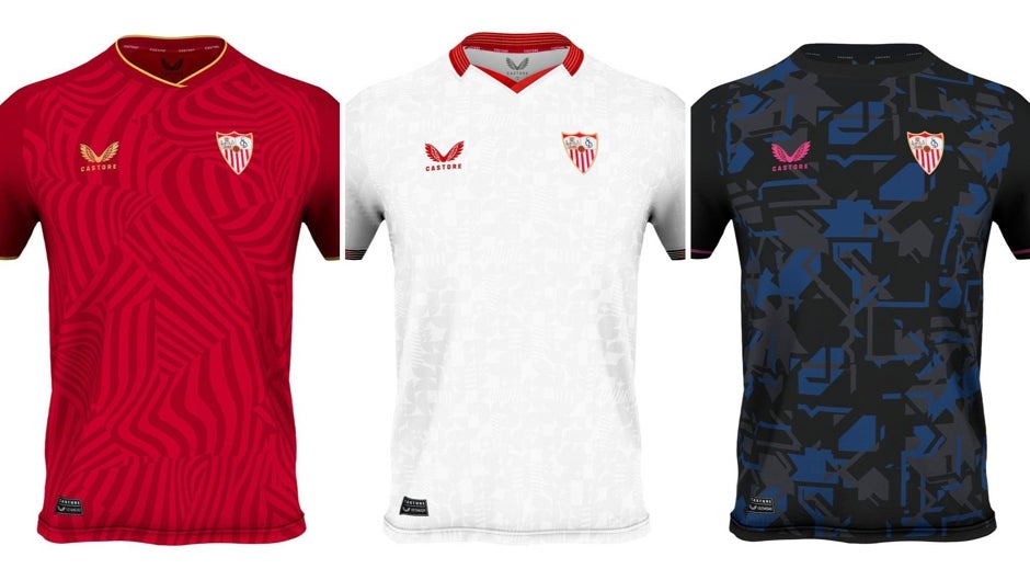 Camisetas Sevilla FC 2023-2024: equipaciones, diseño, precio, dónde comprar e información sobre Castore