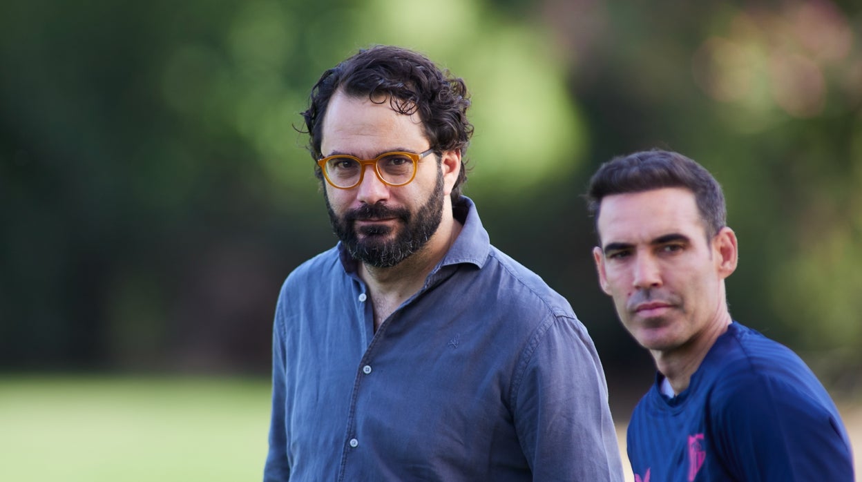 Víctor Orta y Fernando Navarro, en Montecastillo