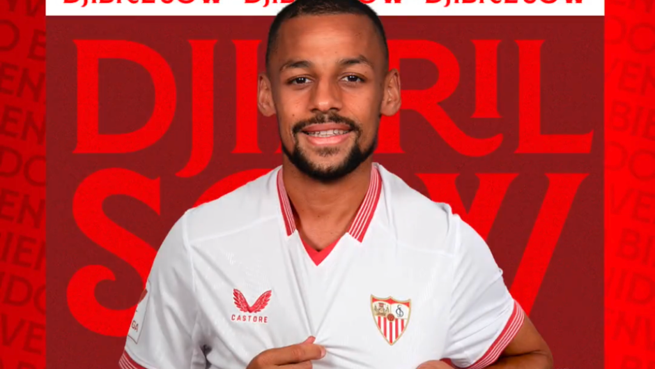 Ya es oficial el fichaje de Djibril Sow por el Sevilla FC