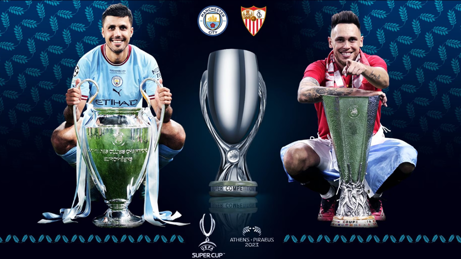 Final Supercopa 2023 Manchester City - Sevilla: fecha, día, hora, TV y todo lo que necesitas saber