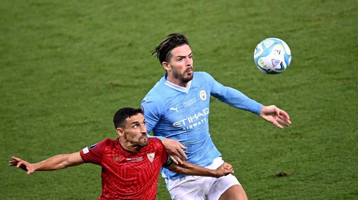 Jesús Navas y Grealish