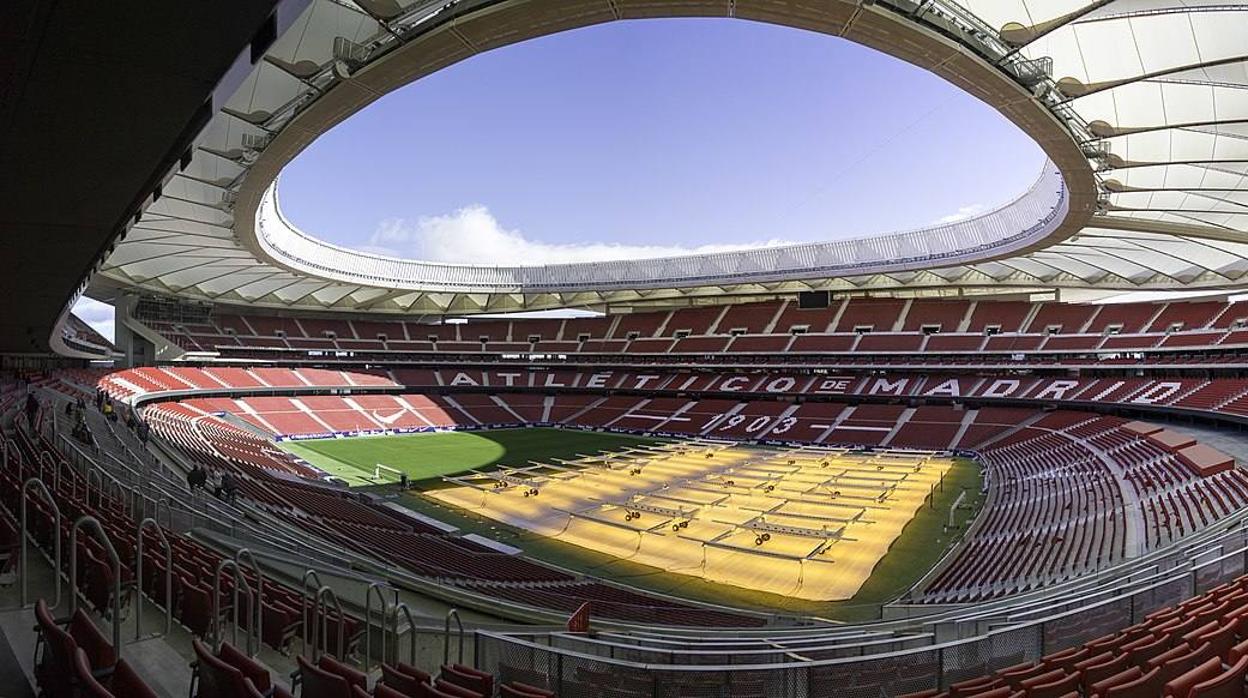 El estadio Cívitas Metropolitano