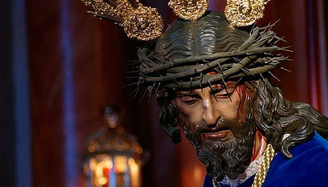 Los últimos retoques al Nazareno de la Humildad del Cerro
