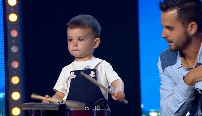 Un niño tocando una marcha con el tambor en «Got Talent» revoluciona las redes sociales