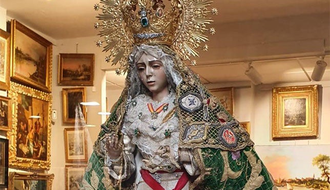 Una Macarena de Antonio Eslava, a subasta