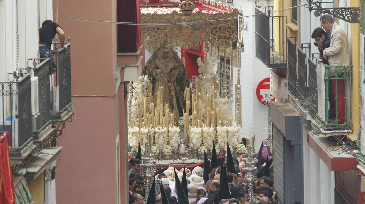 La Macarena, en la calle Feria