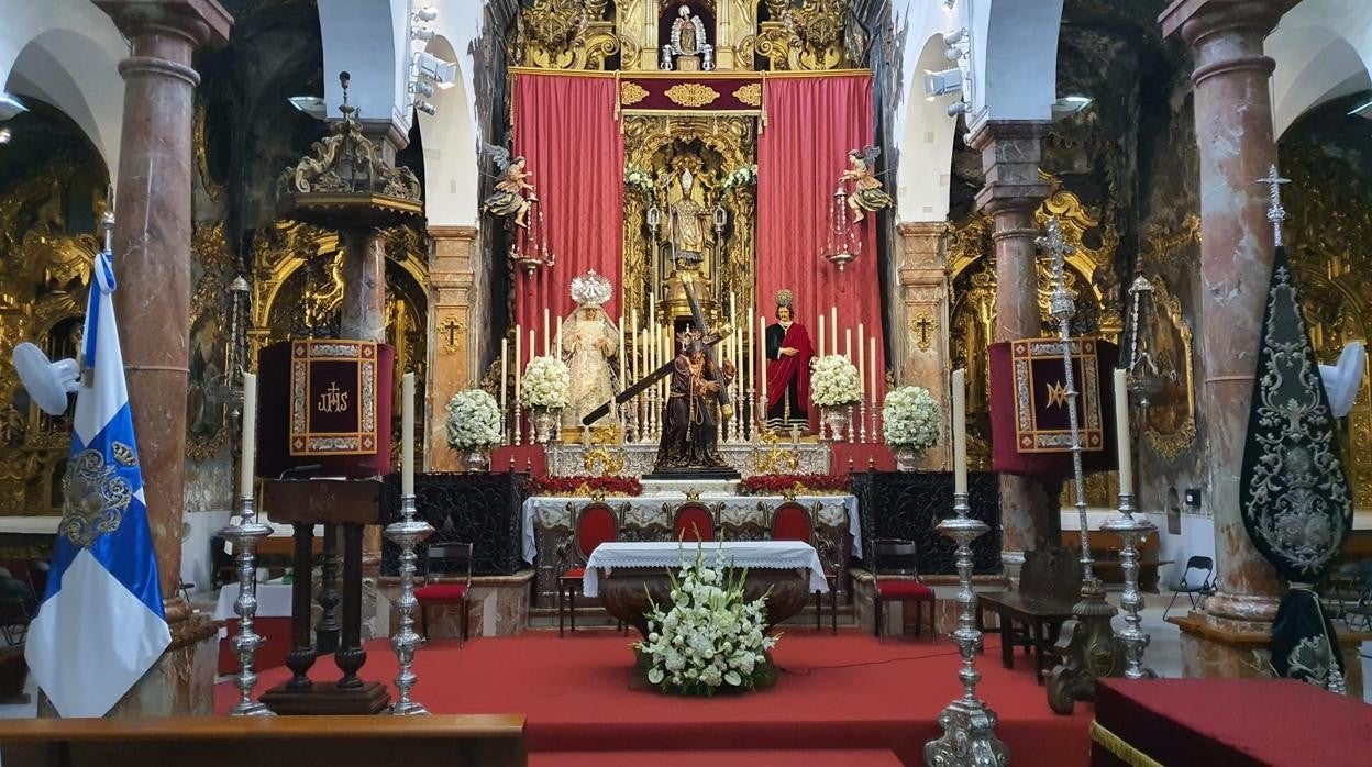 Altar extraordinario en la Candelaria por el centenario fundacional