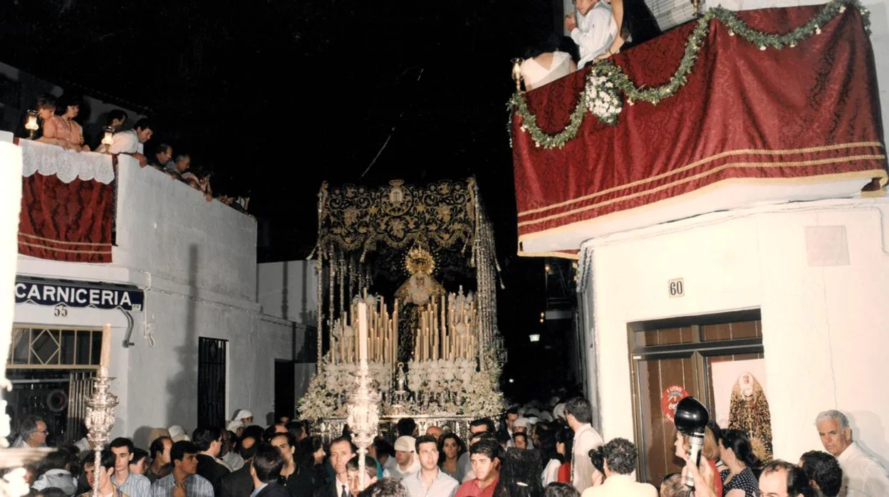 La Soledad de Alcalá del Río en la coronación