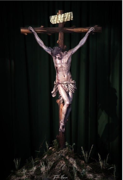 El Cristo de la Vera Cruz de Almogia obra de Ruíz Montes