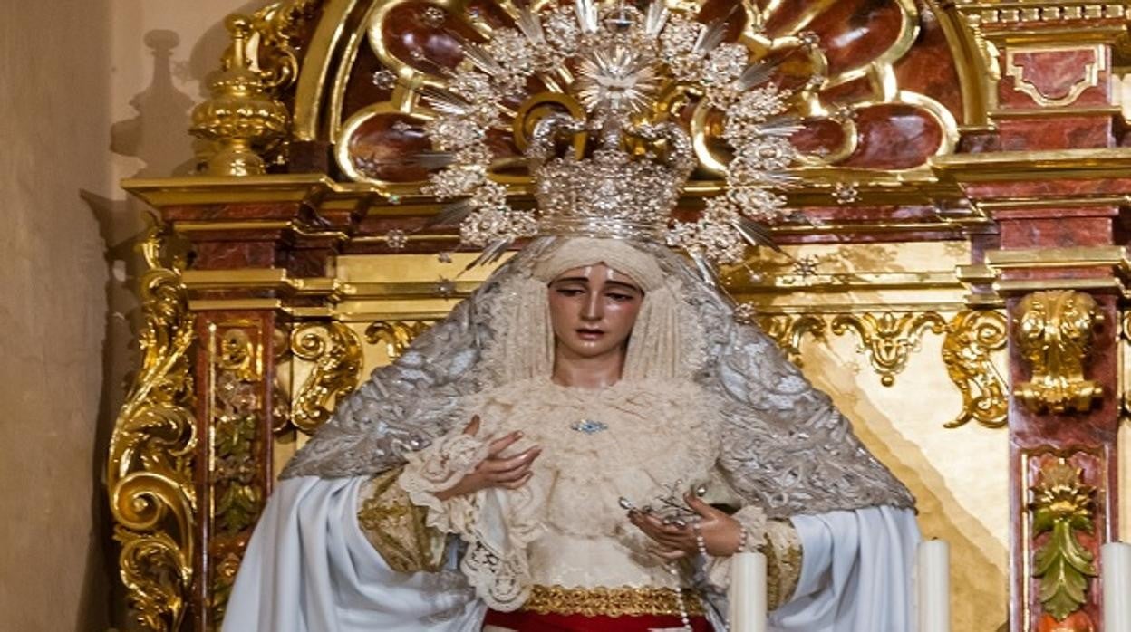 La Virgen de la Paz estará en besamanos el fin de semana