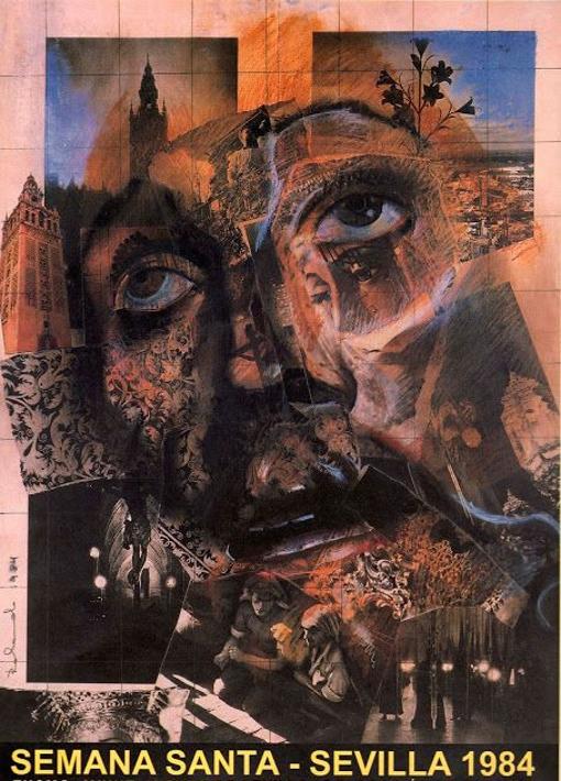 Cartel de la Semana Santa del Ayuntamiento de 1984
