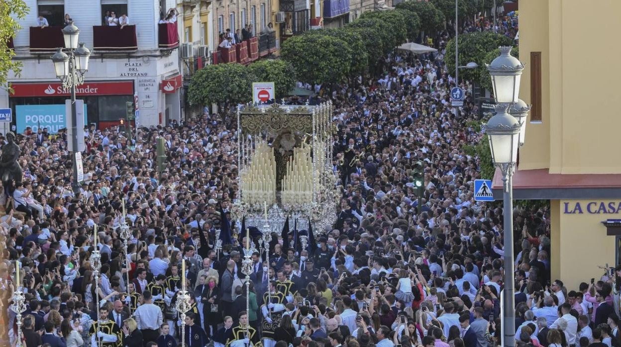 La Virgen de la Estrella, en el Altozano