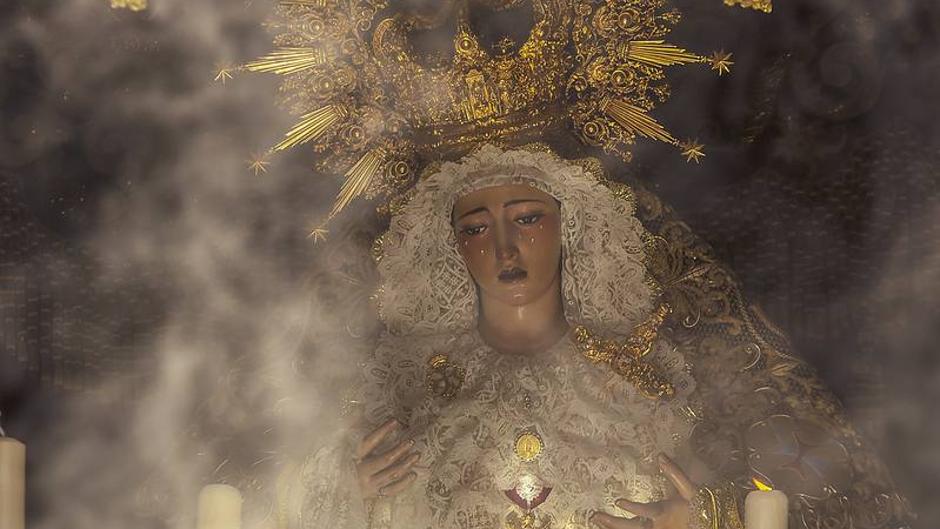 El palio de la Trinidad en la Encarnación