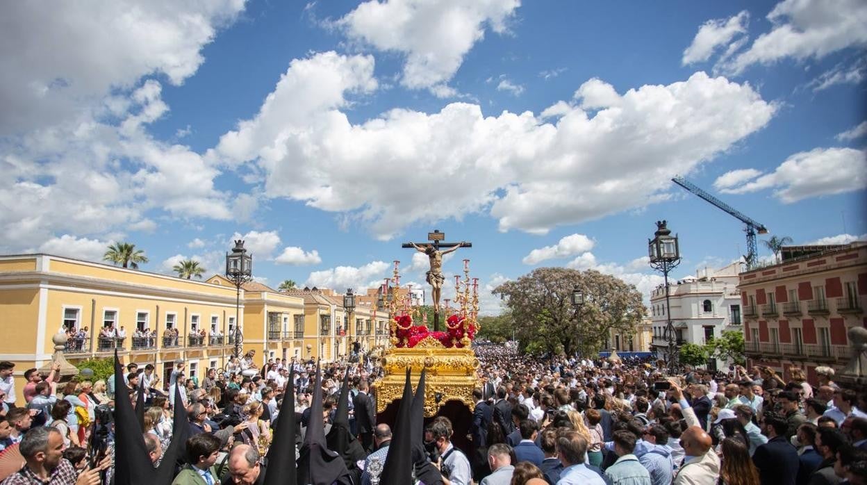 El Cristo de la Salud de San Bernardo en el puente