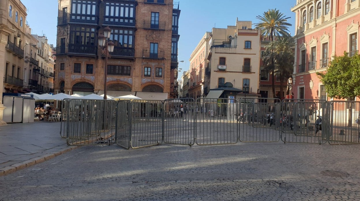 Detalle del inicio del montaje