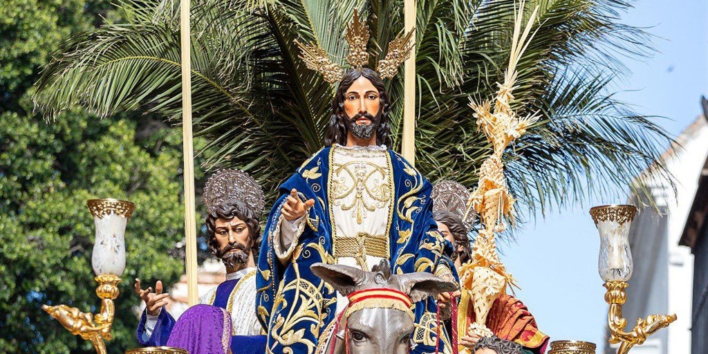 La Borriquita de Sanlúcar de Barrameda sale este sábado en procesión