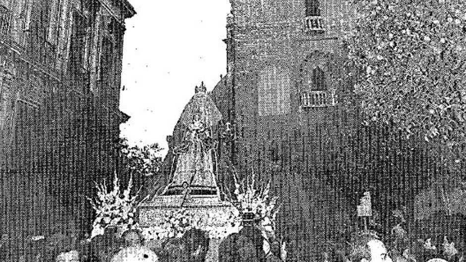 Tres décadas de la última procesión de rogativas de la Virgen de los Reyes