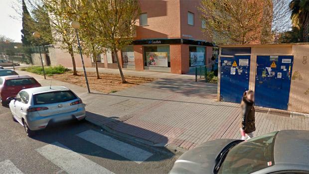 La sucursal bancaria atracada en Camas