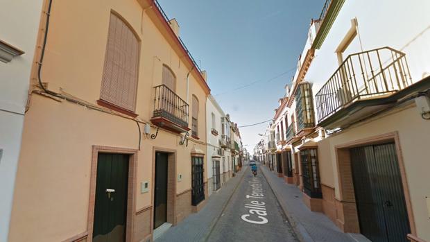 Calle de Paradas donde se ha producido el suceso