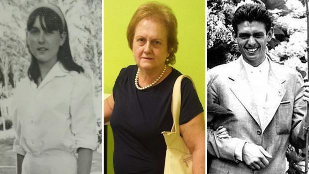 El ADN ha confirmado que Rosario Bermudo, en las imágenes superiores, es hija de Leoncio González de Gregorio, marido de la duquesa de Medina Sidonia, en la imagen izquierda