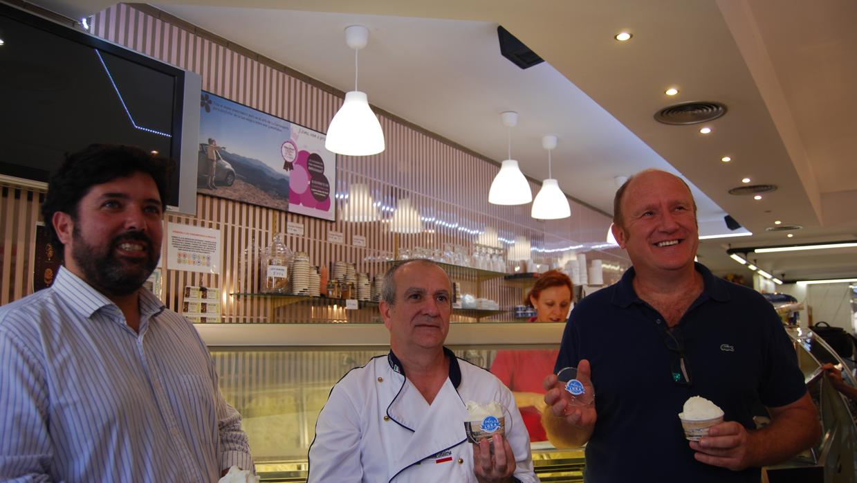 Dos empresas de Lora se han unido para crear un helado de aceite de oliva