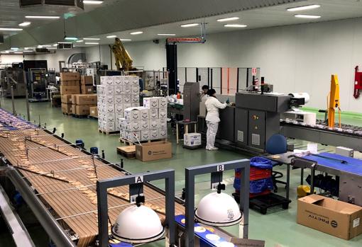 Interior de la fábrica