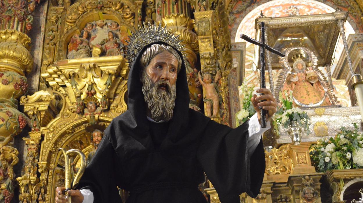La imagen de San Francisco de Paula que está en el santuario de Consolación, podría ser de Ruiz Gijón