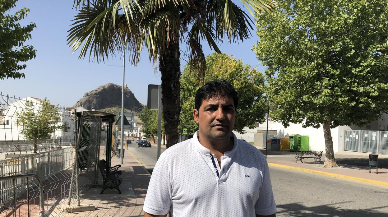 Diego Jiménez Jimenez es concejal del PA desde hace casi ocho años en el Ayuntamiento de Pruna