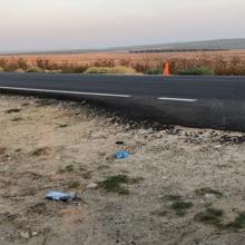 El lugar del accidente