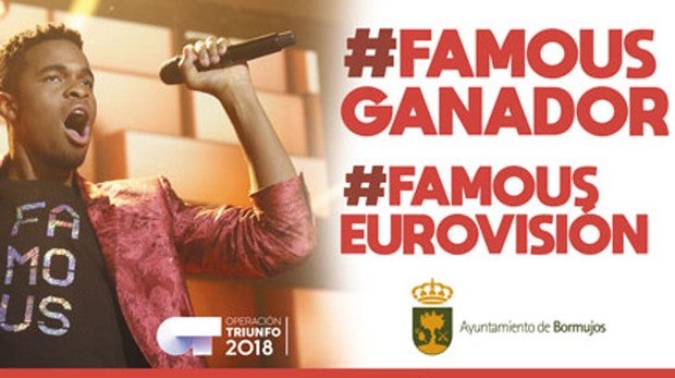 Bormujos se vuelca con Famous en la gala final de OT