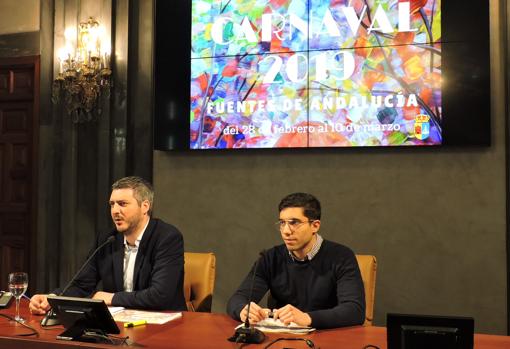 Presentación en la Casa de la Provincia del Carnalval de Fuentes de Andalucía 2019