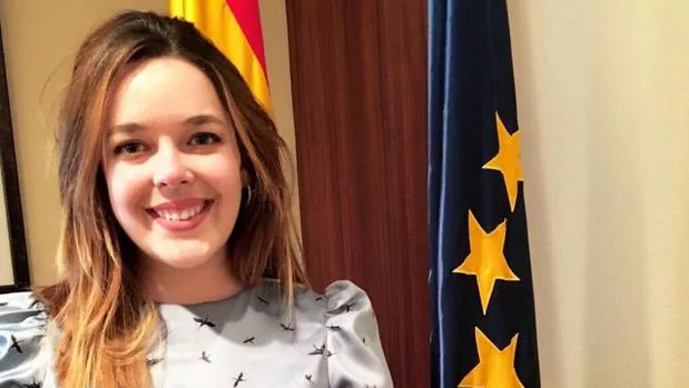 Blanca Rodríguez Liñán, una loreña de 25 años que trabaja en el consulado de España en Boston
