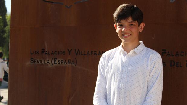 El palaciego Raúl Parejo, el niño que mejor canta de España
