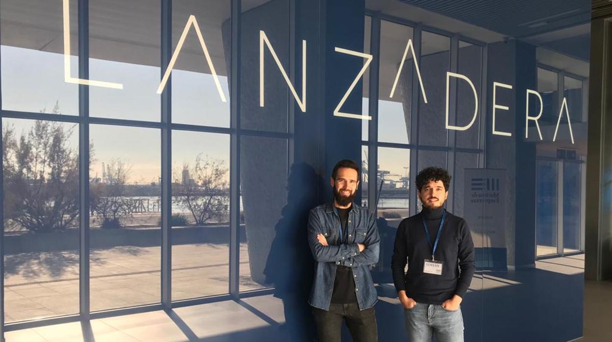 Los loreños Juan Quirós y Adrián Ruiz, dos de los fundadores de Crowdence