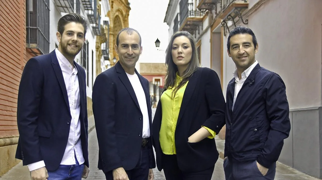 Andrés Barrios, Antonio Moreno, María Marín y Juan M.Jiménez, ofrecen un concierto en Utrera