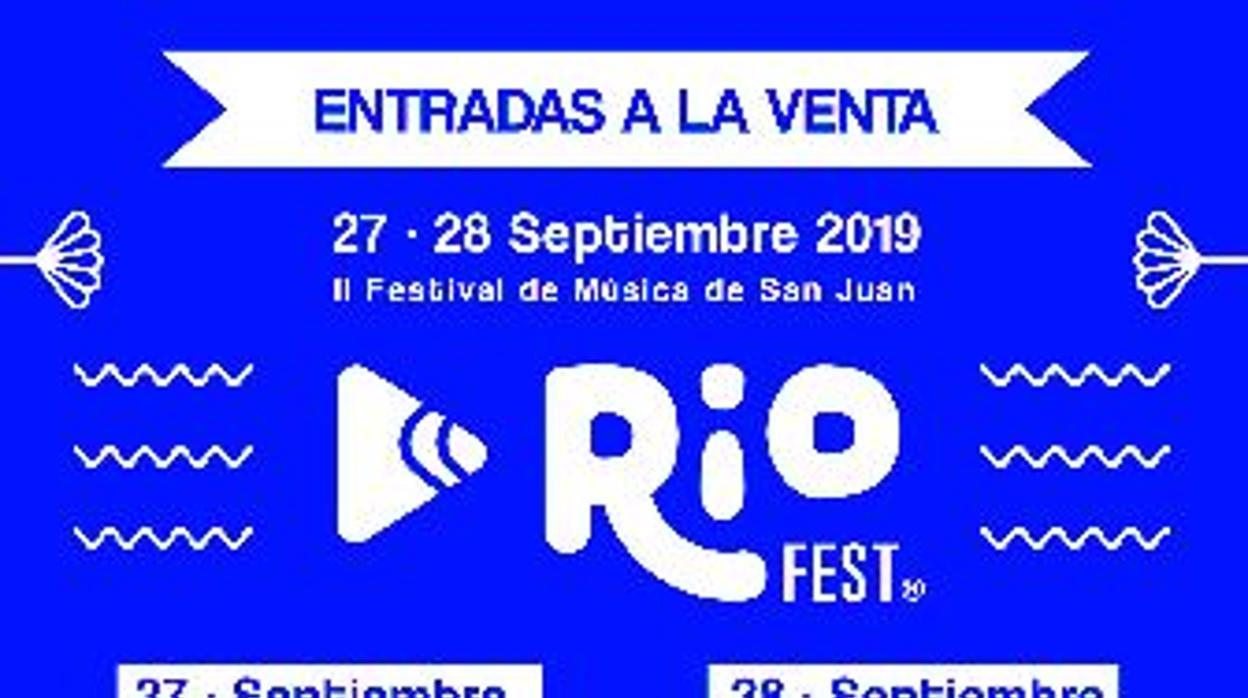 Cartel de RioFest 2019, que se celebrará los próximos 27 y 28 de septiembre en San Juan de Aznalfarache