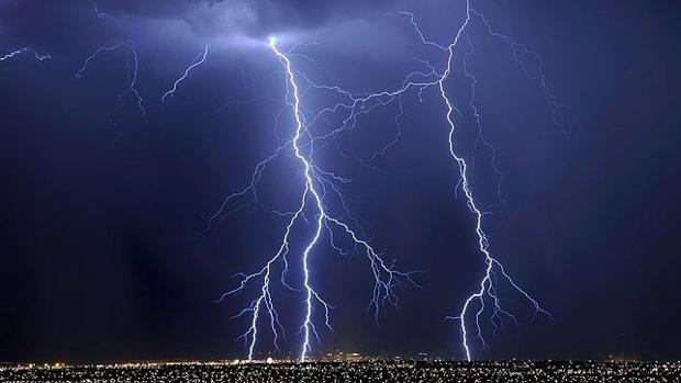 Las dos sierras de la provincia de Sevilla permanecerán este domingo en alerta amarilla por tormentas