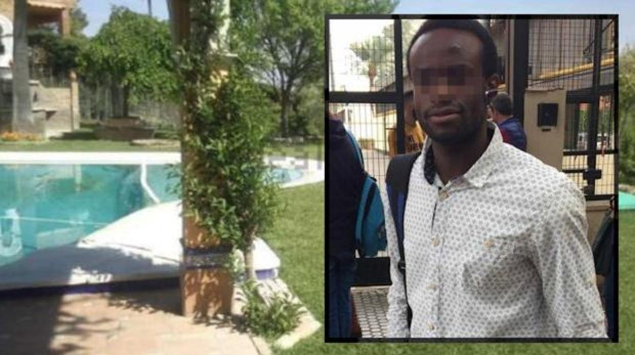 Patrick, el joven nigeriano que murió ahogado en un chalé de Simón Verde donde se rodaban escenas de una película porno