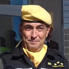 El comandante Martín Corrochano