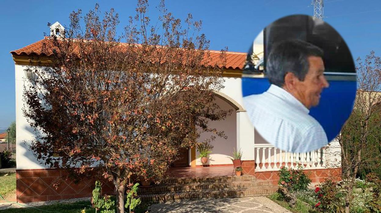 El vecino fallecido, y la finca donde se produjo el incidente