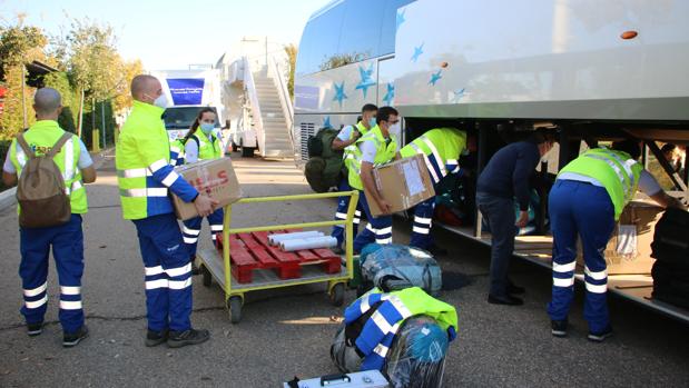 Parte desde Gelves un contingente del Samu para ayudar a los hondureños afectados por los huracanes