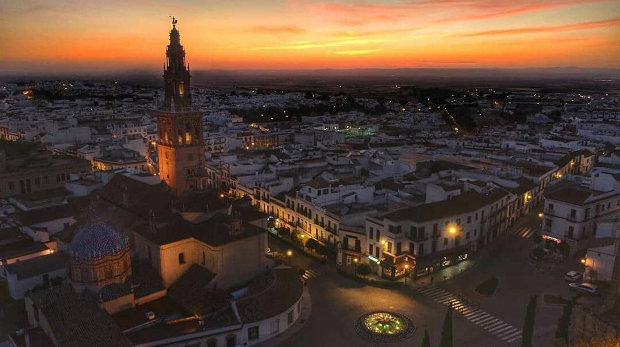 Puesta de sol en Carmona