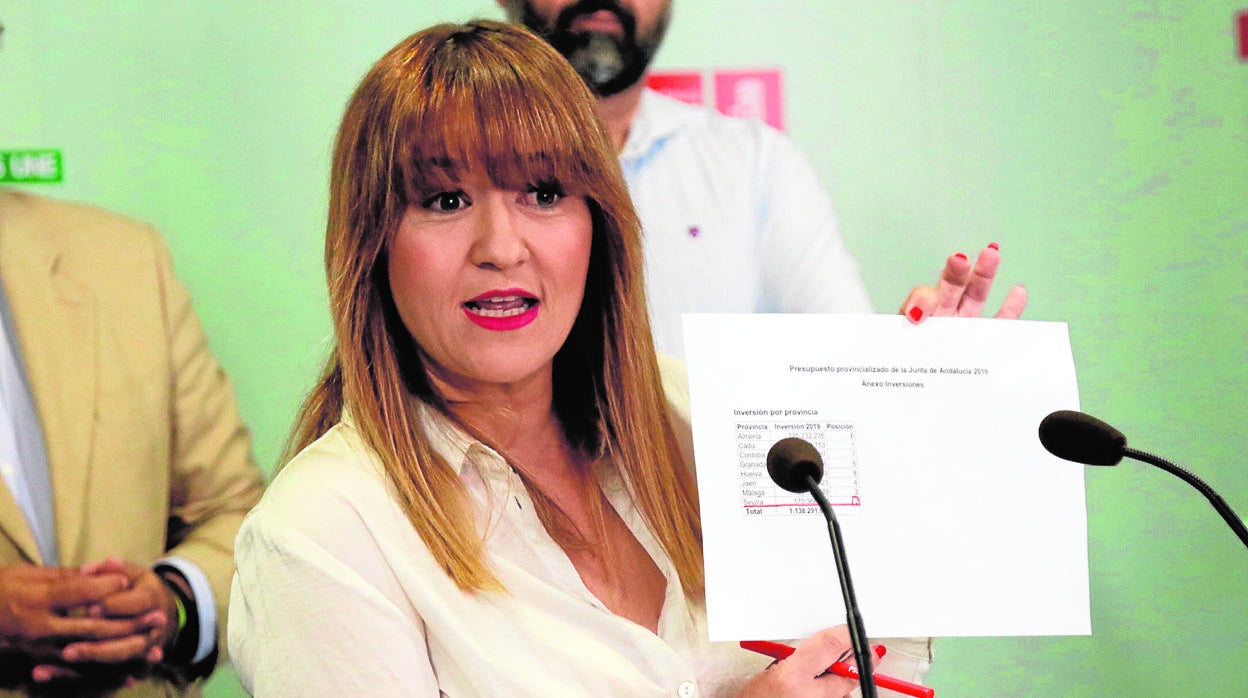 Verónica Pérez, secretaria provincial del PSOE sevillano