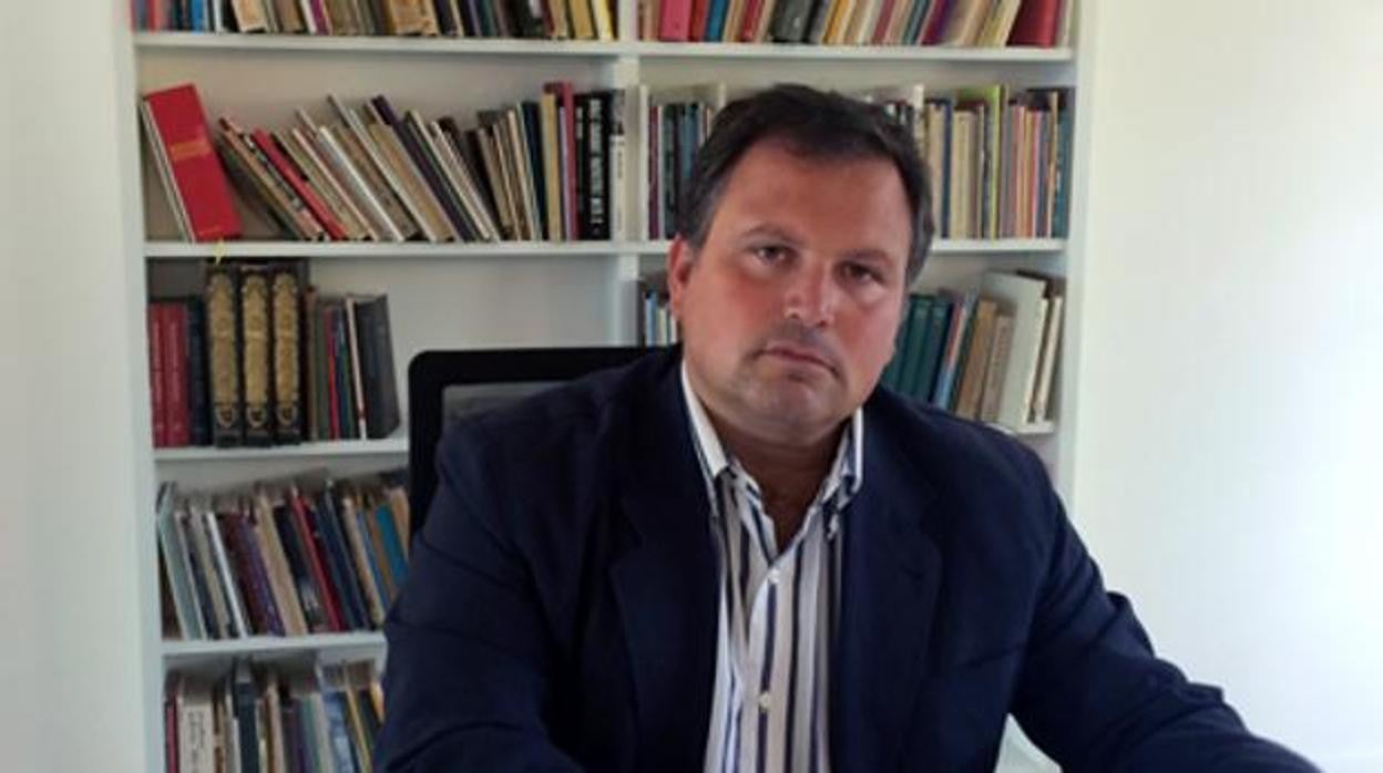 Ismael Perea, en su despacho del Consorcio Fernando de los Ríos de la Junta de Andalucía