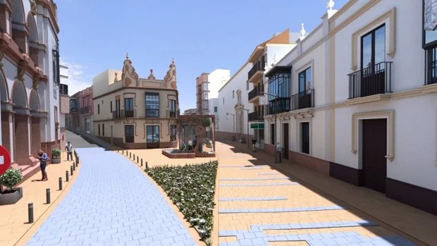 Las obras de la céntrica calle la Mina de Alcalá de Guadaíra comenzarán tras la Semana Santa